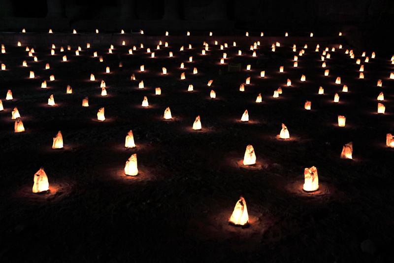 Petra Candle Night